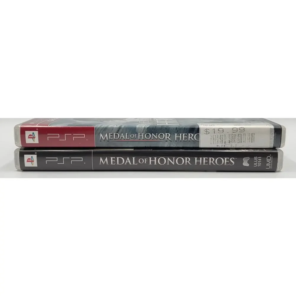PSP Medal of Honor: Heroes (Sony PSP, 2006) & Heroes 2 Manual Clean Tested